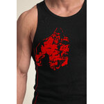 Monterey Débardeur Gorilla Wear - Noir/Rouge - vue 4