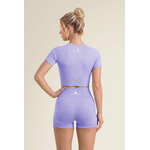 Selah Seamless Top court Gorilla Wear - Lilas, vue 2