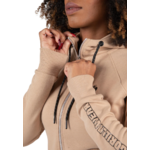 Marion Zipped Sweat à capuche Gorilla Wear - Beige vue 4