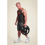 Wallace Mesh Short Gorilla Wear - Gris/Orange, vue 3