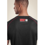 Performance T-shirt Gorilla Wear homme - Noir/Rouge, vue 5