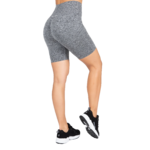 Quincy Seamless Cycling Short Gorilla Wear - Gris chiné, vue 2