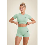 Whitney Seamless Top court Gorilla Wear - Vert, vue 1