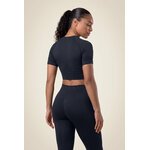Whitney Seamless Top court Gorilla Wear - Noir, vue 2