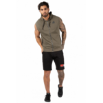 Springfield S/L Zipped Sweat à capuche Gorilla Wear - Vert kaki, vue 3