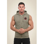 Silverdale Sleeveless Sweat à capuche Gorilla Wear - Vert kaki, vue 1