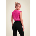 Albion Oversized Top court Gorilla Wear - Rose - vue 2