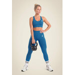Hilton Seamless Legging Gorilla Wear - Bleu - vue 3