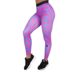Colby Legging Gorilla Wear - Bleu/Rose - vue 1