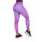 Colby Legging Gorilla Wear - Bleu/Rose - vue 2