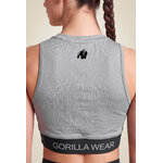 Colby Cropped Débardeur Gorilla Wear - Gris - vue 5