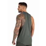 Milo Drop Armhole Débardeur Gorilla Wear - Vert, vue 2