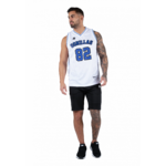 San Mateo Jersey Débardeur Gorilla Wear - Blanc/Bleu, vue 3