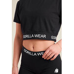 Colby Cropped T-shirt Gorilla Wear - Noir, photo 4