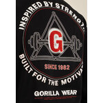 Leeds Oversized pull Gorilla Wear - Noir, photo 4