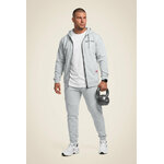 Utah Zipped sweat à capuche Gorilla Wear - Gris clair chiné, vue 3