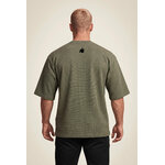 Idaho Oversized Waffle T-shirt Gorilla Wear - Vert kaki - vue 2