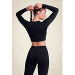 Hilton Seamless manches longues Gorilla Wear - Noir - vue 2