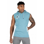 Oswego S/L Hooded T-shirt Gorilla Wear - Bleu - vue 1