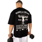 Kingston Oversized T-shirt Gorilla Wear - Noir - vue 2
