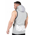 Loretto débardeur à capuche Gorilla Wear - Gris chiné - vue 2