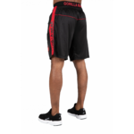 Short Atlanta Gorilla Wear homme - Noir/Rouge 2