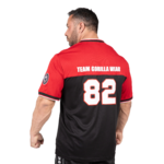 Maillot de football américain Trenton Gorilla Wear homme - Noir/Rouge 2