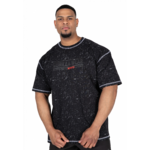 T-shirt oversize Saginaw Gorilla Wear homme - Noir délavé