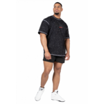 T-shirt oversize Saginaw Gorilla Wear homme - Noir délavé 3