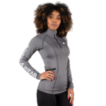 Haut manches longues Peyton Gorilla Wear femme - Gris