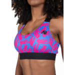 Brassière Colby Gorilla Wear femme - Bleu/Rose 4