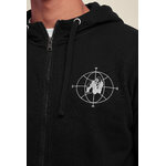 Sweat zippé Scofield Gorilla Wear homme - Noir 5