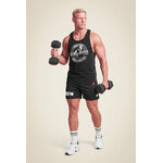 Short mesh Miles Gorilla Wear homme - Noir 3