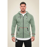Sweat zippé Georgia Gorilla Wear homme - Vert