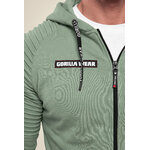 Sweat zippé Georgia Gorilla Wear homme - Vert 4