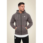 Sweat zippé Georgia Gorilla Wear homme - Gris