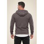 Sweat zippé Georgia Gorilla Wear homme - Gris 2