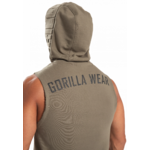 Sweat sans manches Marshall Gorilla Wear homme - Vert kaki 2