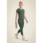 T-shirt sans coutures Neiro Gorilla Wear femme - Vert kaki 3