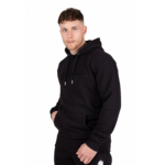 Sweat à capuche oversize Crowley Gorilla Wear homme - Noir, vue officielle 1
