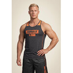 Débardeur Wallace Gorilla Wear homme - Gris/Orange - photo officielle 1