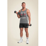 Débardeur stringer Churchill Gorilla Wear homme - Gris délavé - photo officielle 3