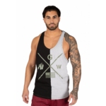 Débardeur stringer Sterling Gorilla Wear homme - Noir/Gris - photo officielle 1