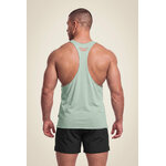 Débardeur stringer Melrose Gorilla Wear homme - Vert - photo officielle 2
