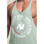 Débardeur stringer Melrose Gorilla Wear homme - Vert - photo officielle 4