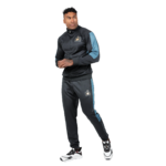 Pantalon de training Devon Gorilla Wear homme - Gris/Bleu - photo officielle 3