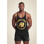 Stringer Melrose Gorilla Wear homme - Noir/Or - visuel officiel 1