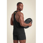 Stringer Melrose Gorilla Wear homme - Noir/Or - visuel officiel 2