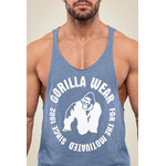 Stringer Melrose Gorilla Wear homme - Bleu Coronet - visuel officiel 4