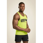 Débardeur Classic Gorilla Wear homme - Vert citron - visuel officiel 1